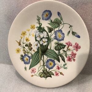Vintage Avon Plate Wild Flowers Of The Southern United States Wedgewood